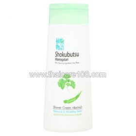 Natural and refreshing shower cream with Ginko Biloba Shokubutsu