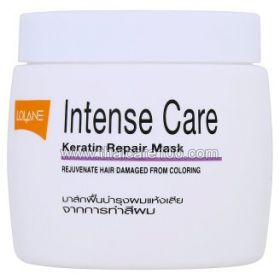 Rejuvenating mask with keratin for damaged hair Lolane