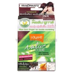 Shampoo of Lolane N4 (mahogany)