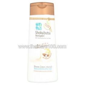 Moisturizing shower cream with Shea Butter and oat milk Shokubutsu