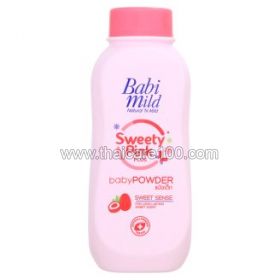 Baby powder "Sweet Pink" Babi Mild Sweety Pink (180 g)