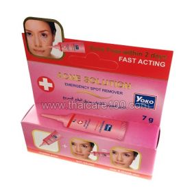 Ambulance in acne, pimples and blackheads Yoko Acne Solution Cream