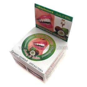 Whitening Toothpaste Freshness and White Thai Kinaree with coconut oil